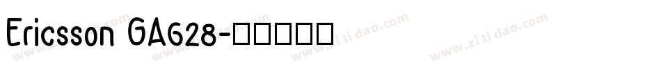 Ericsson GA628字体转换